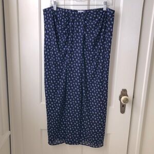 CAbi straight-fit midi skirt